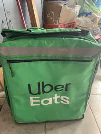 zielona torba uber eats