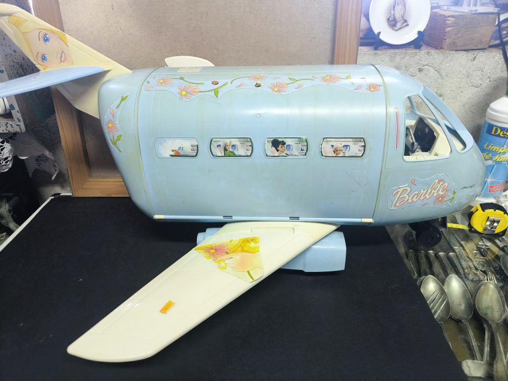 Avião Barbie Vintage