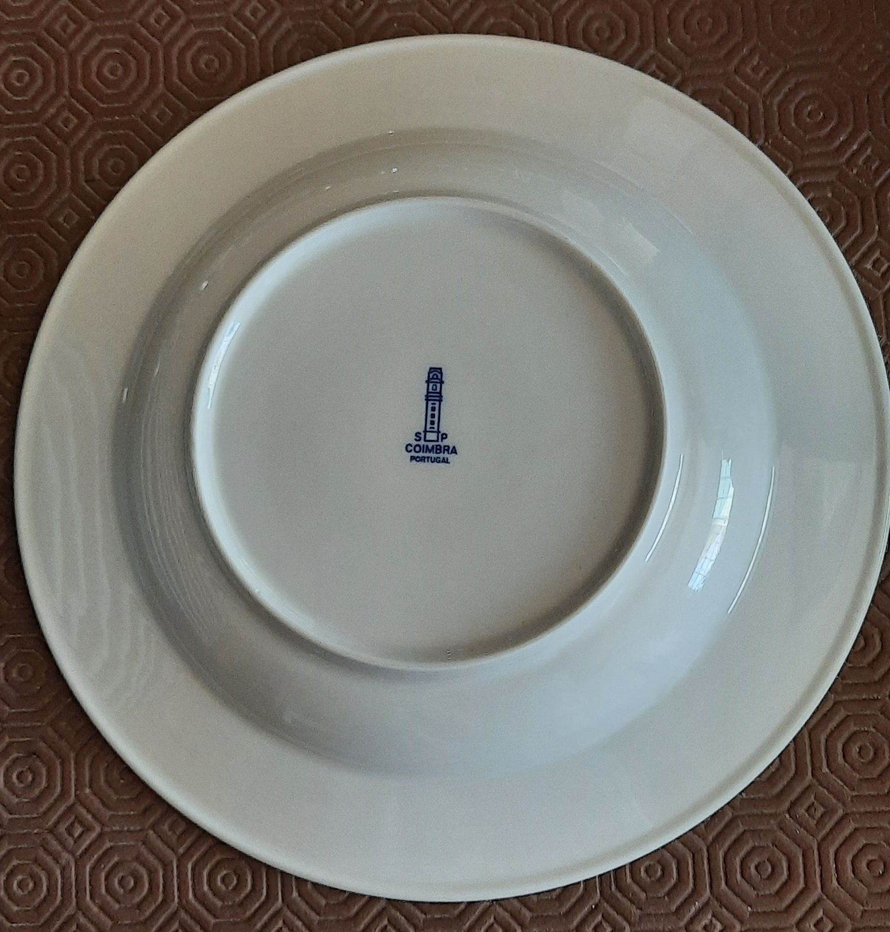 Pratos antigos vintage da SP Coimbra