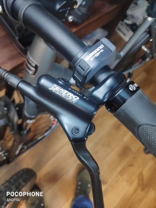 Rower elektryczny na Shimano steps .