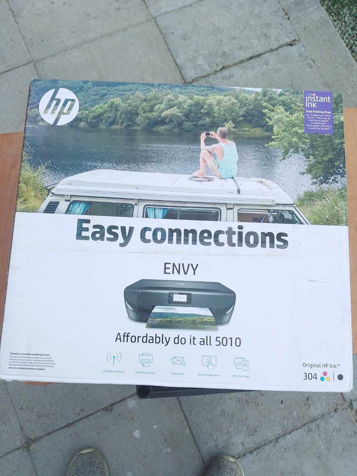 Drukarka HP ENVY 5010 Wi-Fi Skaner Ksero Tanie  Tusze 304