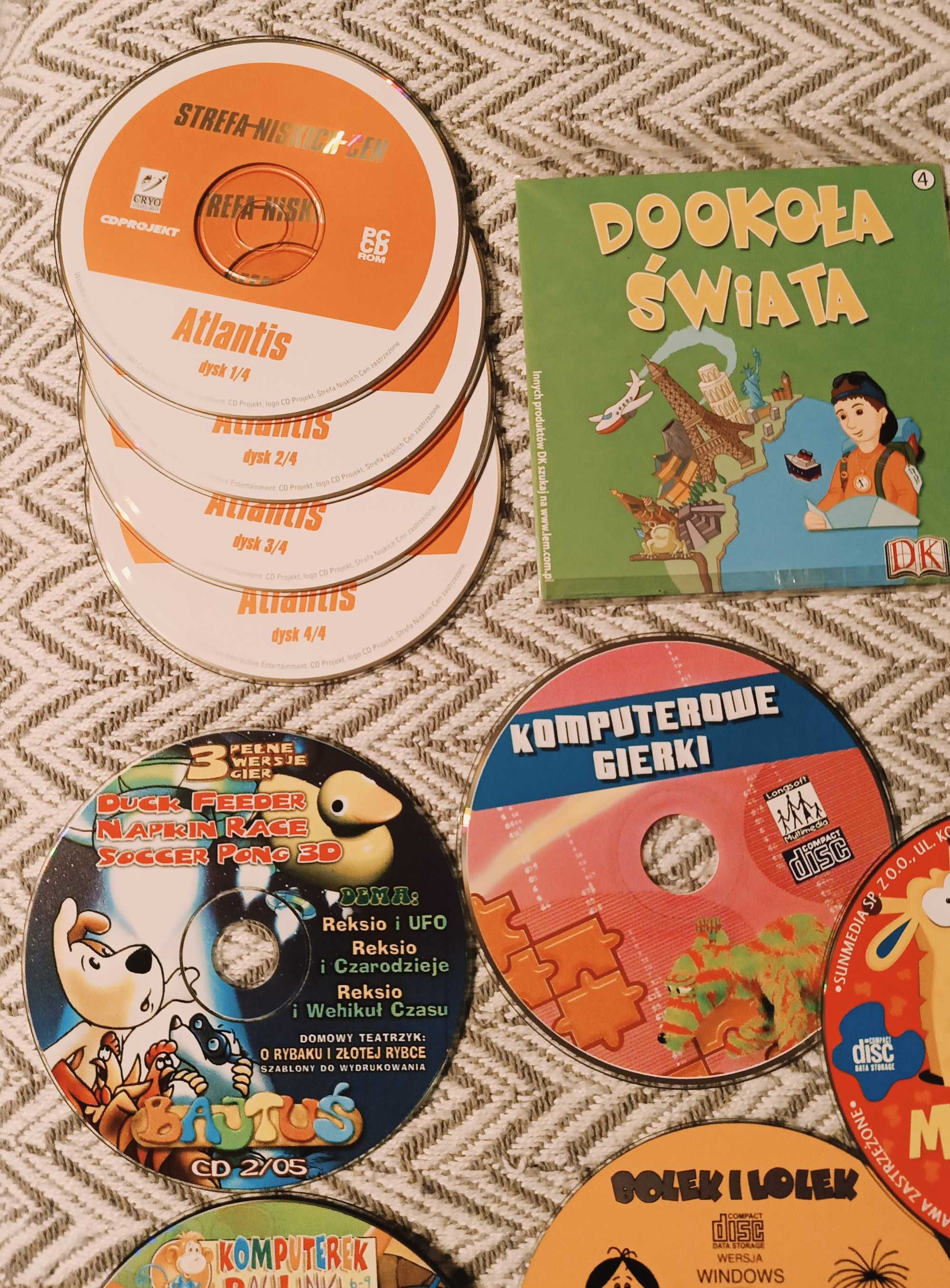 Dla kolekcjonerów zestaw starych gier komputerowych PC Naprawdę tanio!