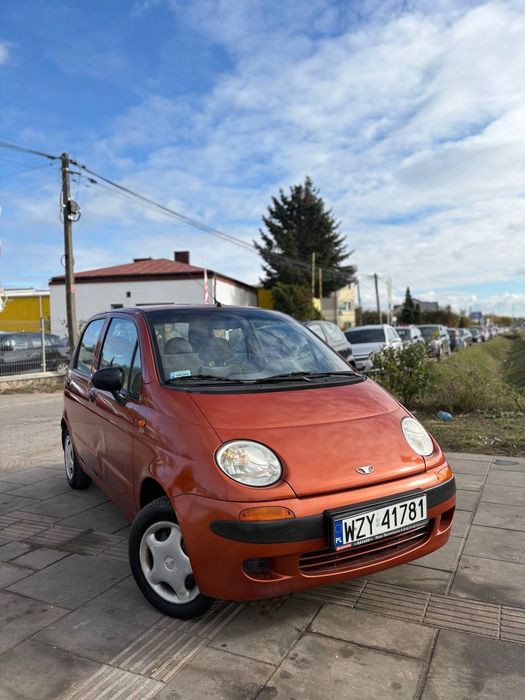 Na sprzedaż Daewoo Matiz 0.9 LPG//Idealny stan//Mały przebieg//Zamiana