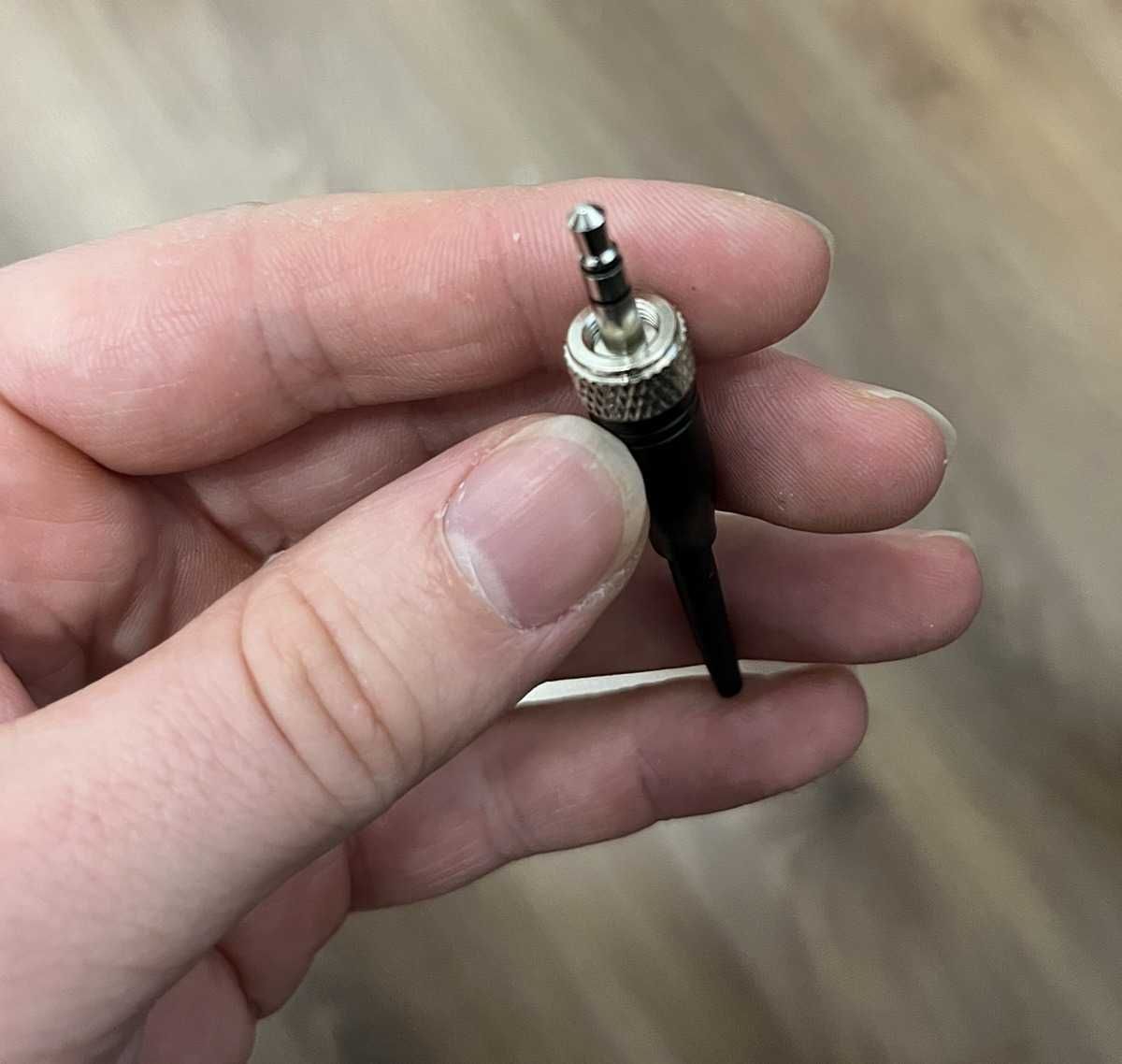 2 sztuki Mini jack z gwintem do rekorderów audio Sony Sennheiser Zoom