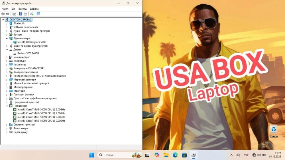 ‼️Новий Acer Aspire 5 15.6FHD/Core i3 5005/SSD 256Gb/8GB RAM/Акб 3гб