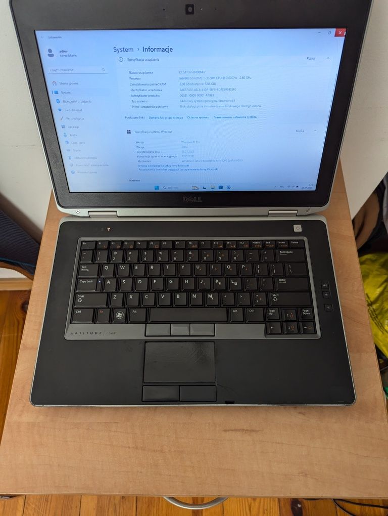 Laptop Dell latitude