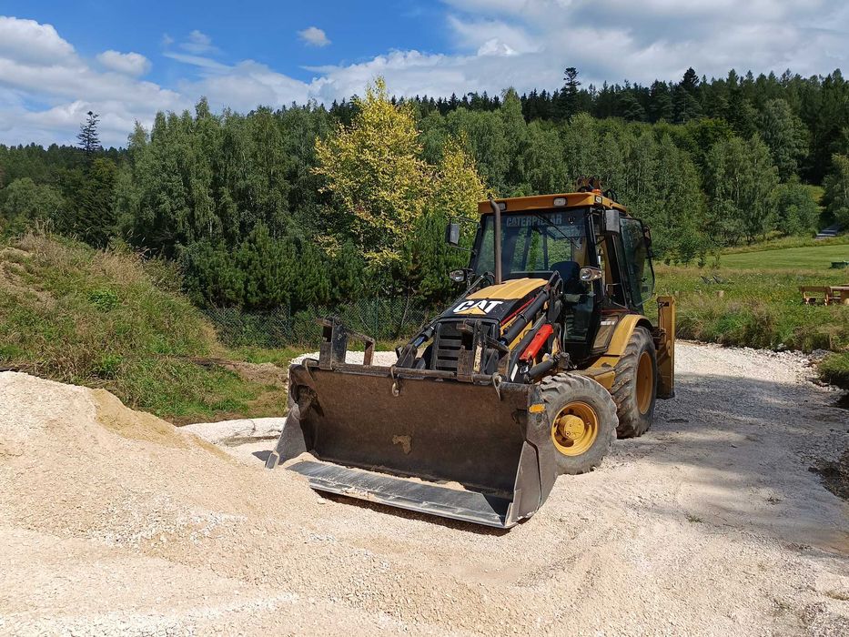 Koparko ładowarka, usługi , prace ziemne, transport ,rozbiórki