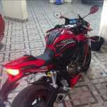 Vários acessórios para motos