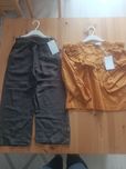 Zestaw POMPDeLUX 110/116 LEN wiskoza, bawełna