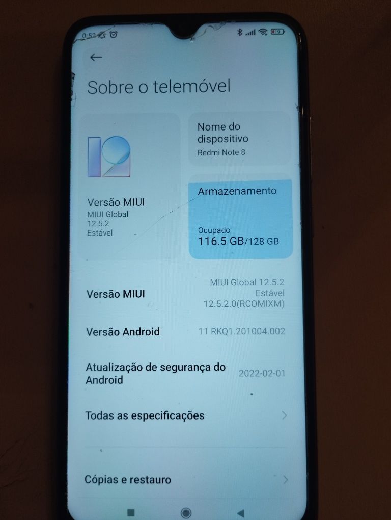 Xiaomi redmi note 8