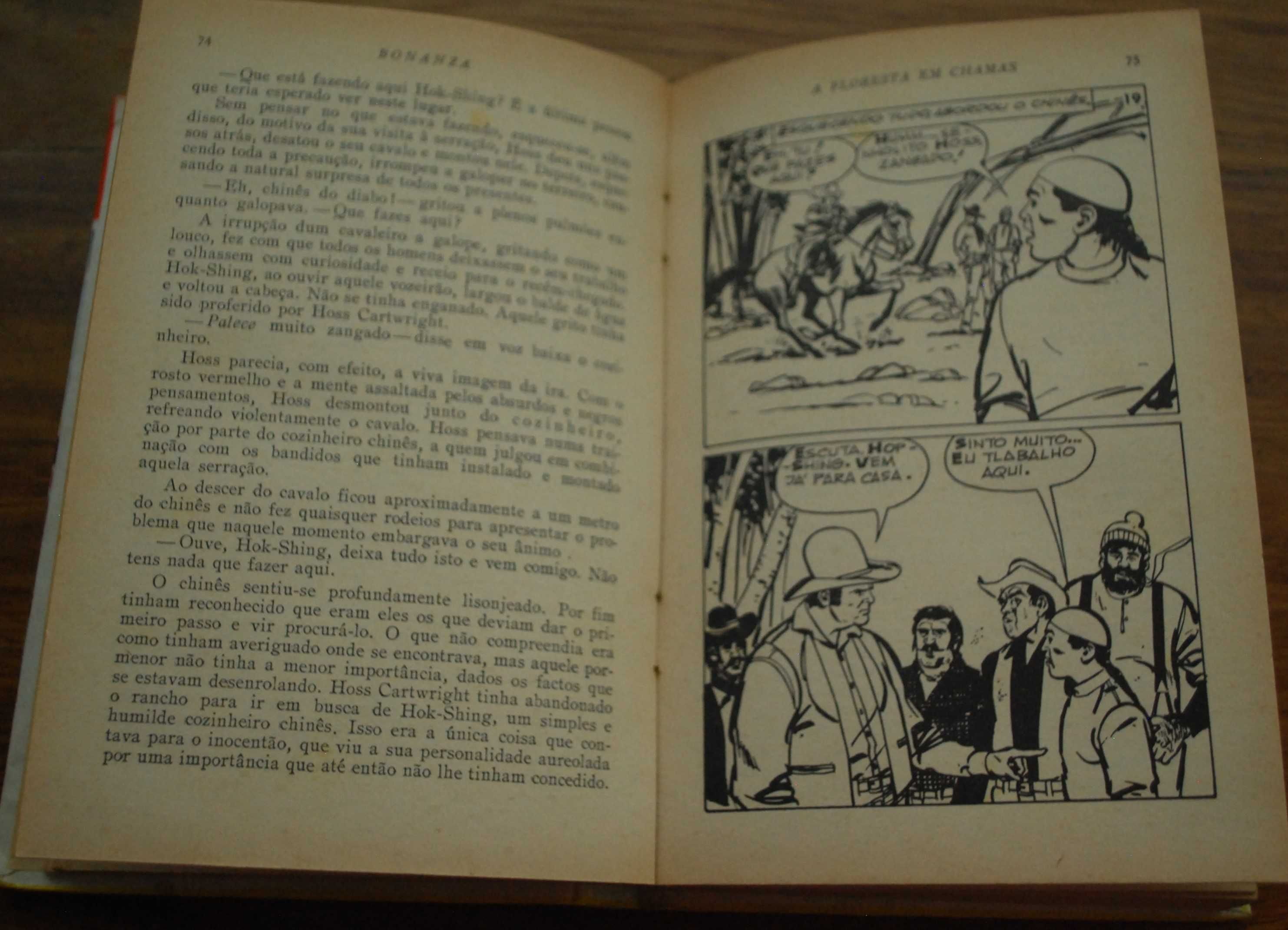 Bonanza (A Floresta Em Chamas) - 1º Edição Ano 1964