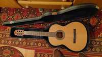 Gitara klasyczna Cuenca + twardy futerał; ledwie używana, stan idealny