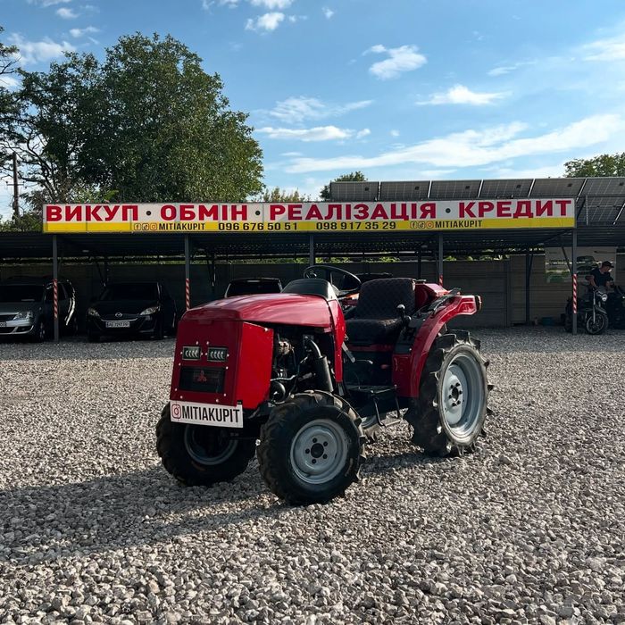 Трактор Mitsubishi MT165 4х4 +фреза