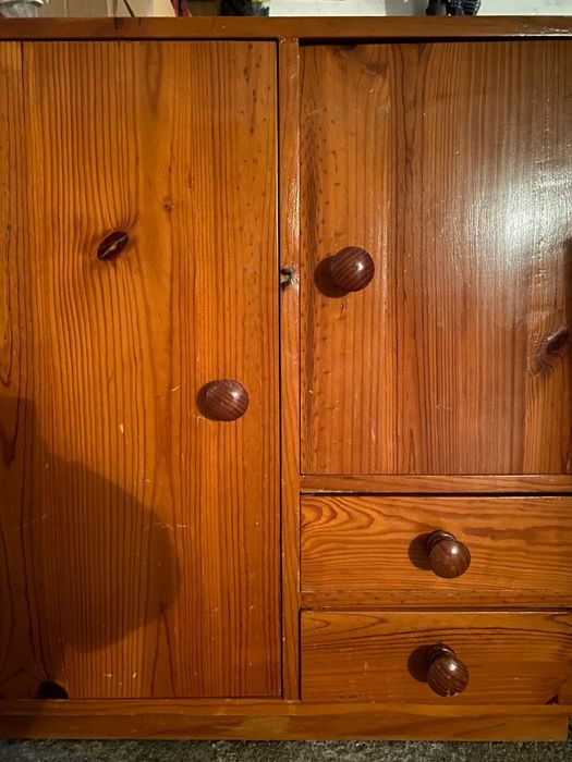 Móvel de Arrumação em Madeira – Ideal para Brinquedos / Roupa / Quarto