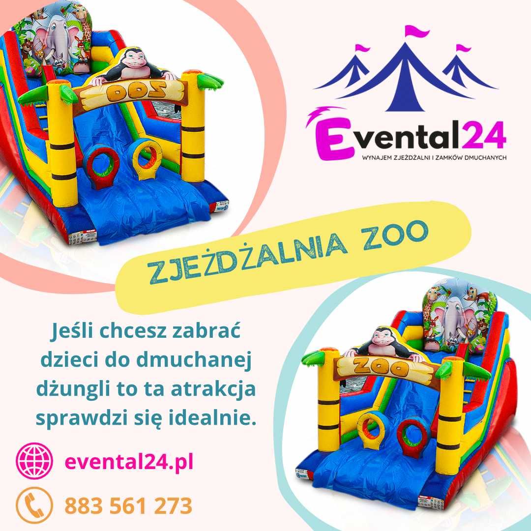 Zjeżdżalnia dmuchana, dmuchańce, wynajem zjeżdżalni dla dzieci