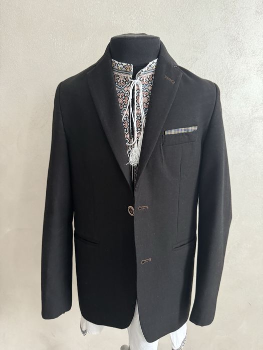 Піджак штани сорочка жилетка шкільний одяг 146 ріст