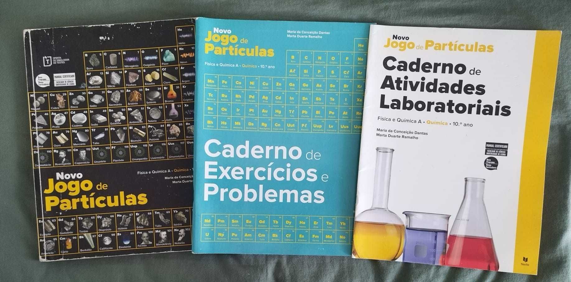 Novo Jogo de Particulas 10ºano - Manual + Caderno de atividades