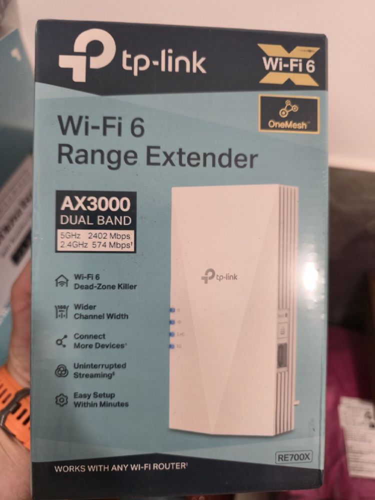 NOWE!!Wzmacniacz sygnału Wi-Fi TP-Link RE700X