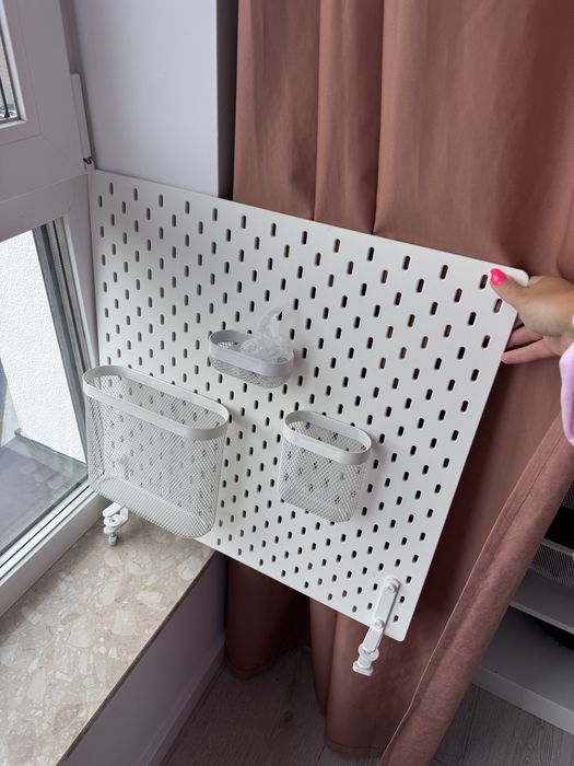 Tablica perforowana kombinacja IKEA dla zorganizowanie się