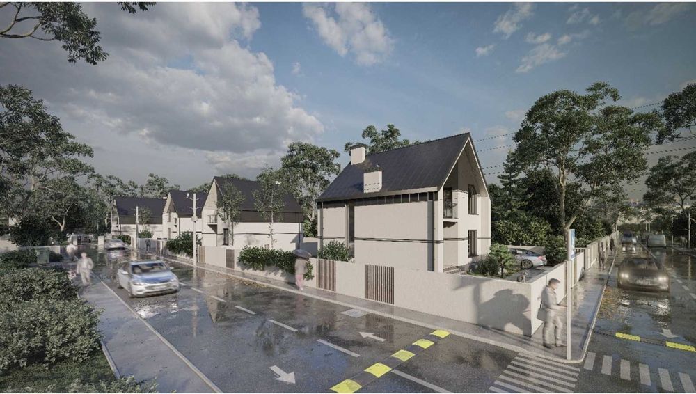 Сучасні будинки на Тяжилові