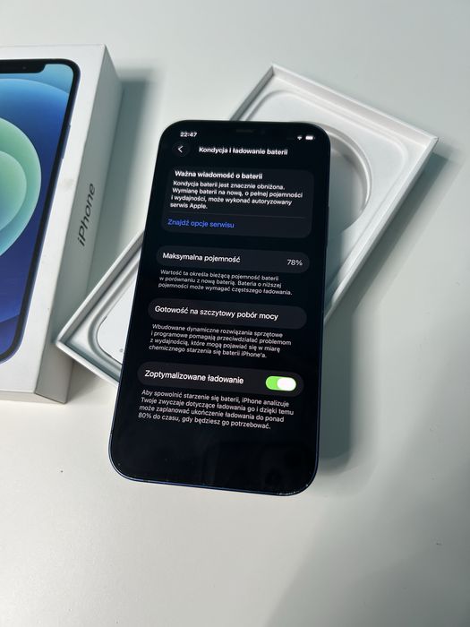 IPhone 12 • 128GB • Kabel • Dobry stan