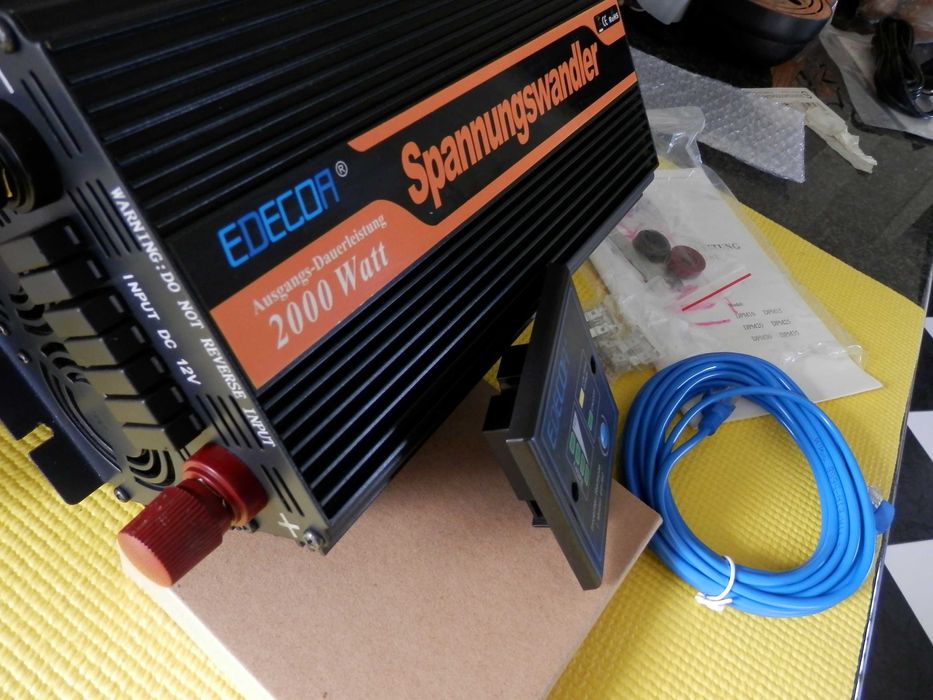 Inversor/Conversor/Inverter para autocaravana EDECOA 2000W