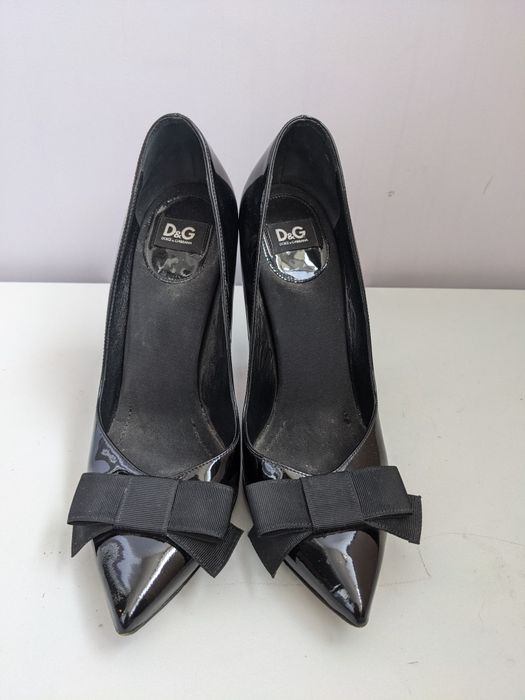 Туфлиі лаковані човники D&G (оригінал), р. 39