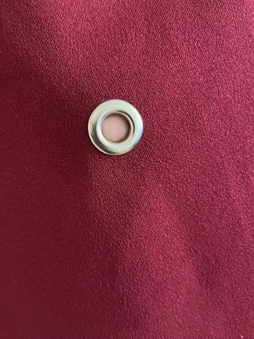 Miki rozm 48 4XL bordowa sukienka bawełna krótki rękaw kieszenie