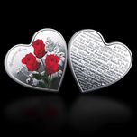 Памятная монета День Святого Валентина I Love You Silver