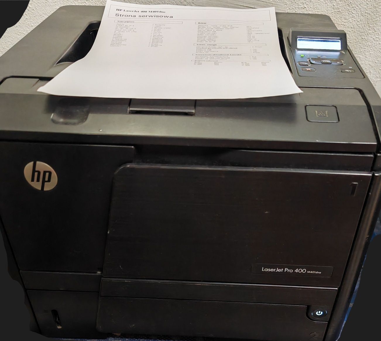 Drukarka HP Laser Jet Pro 400 M401dne