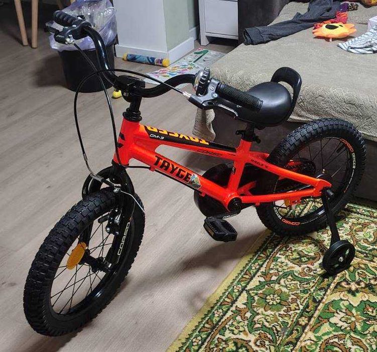 Велосипед дитячий 16 колеса алюмінієвий CORSO TG-60258 TAYGER