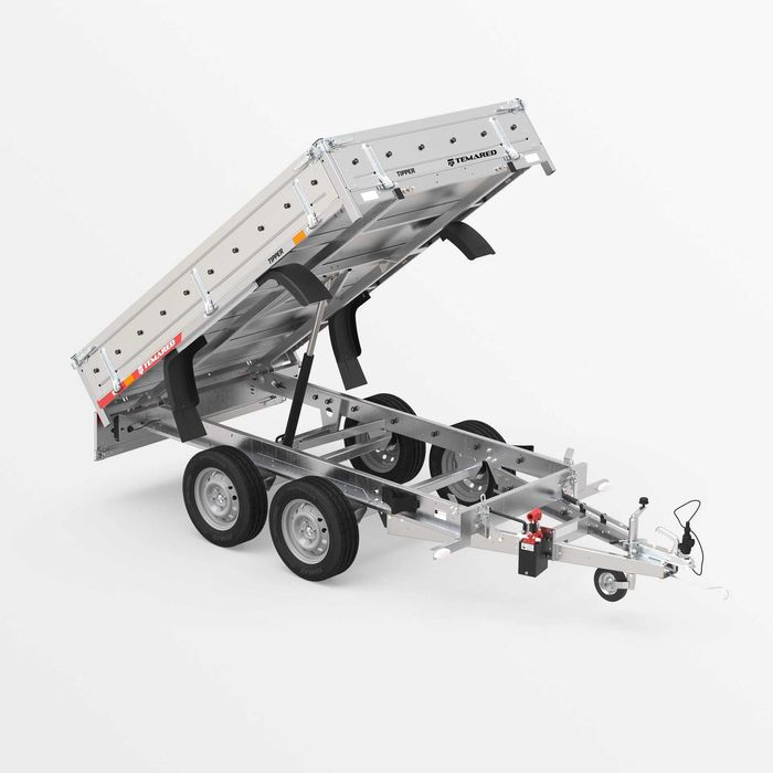 Temared TIPPER 2515/2 S 0,75T na kat B przyczepka wywrotka burty alu