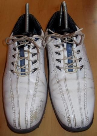 FJ ang.skórzane buty do golfa (wkł.wew 26,5cm)