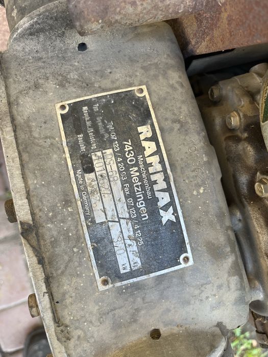 Skoczek rammax 73 kg stopa silnik diesla