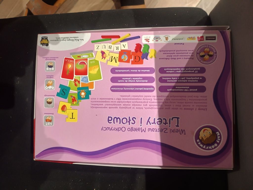 Wielki zestaw małego odkrywcy gry edukacyjne dla dzieci