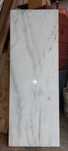 Pedra de mármore branco 106x38x3 cm
