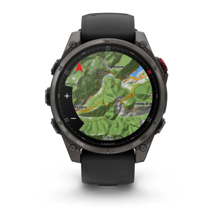Годинник Garmin Fenix 8 Pro 47 mm AMOLED Sapphire Carbon grey DLC tit.