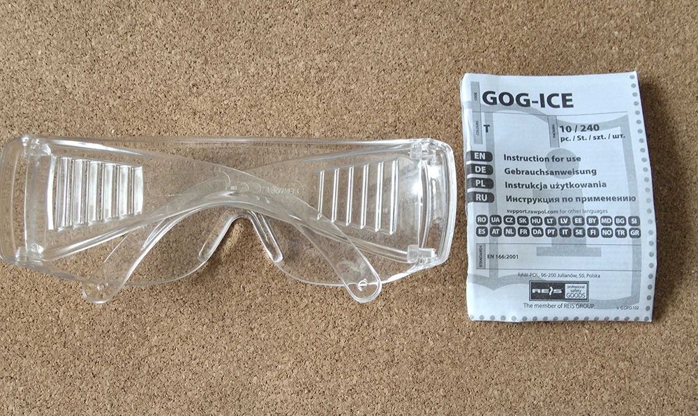 Okulary Ochronne GOG-ICE Nowe