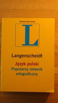 Język polski Popularny słownik ortograficzny Wiole