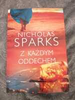 Książka Nicholas Sparks Z każdym oddechem - stan idealny