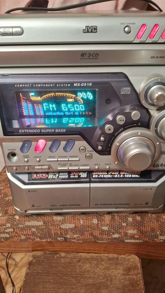JVC MX G51R. Без динаміків та пульта. музичний центр.