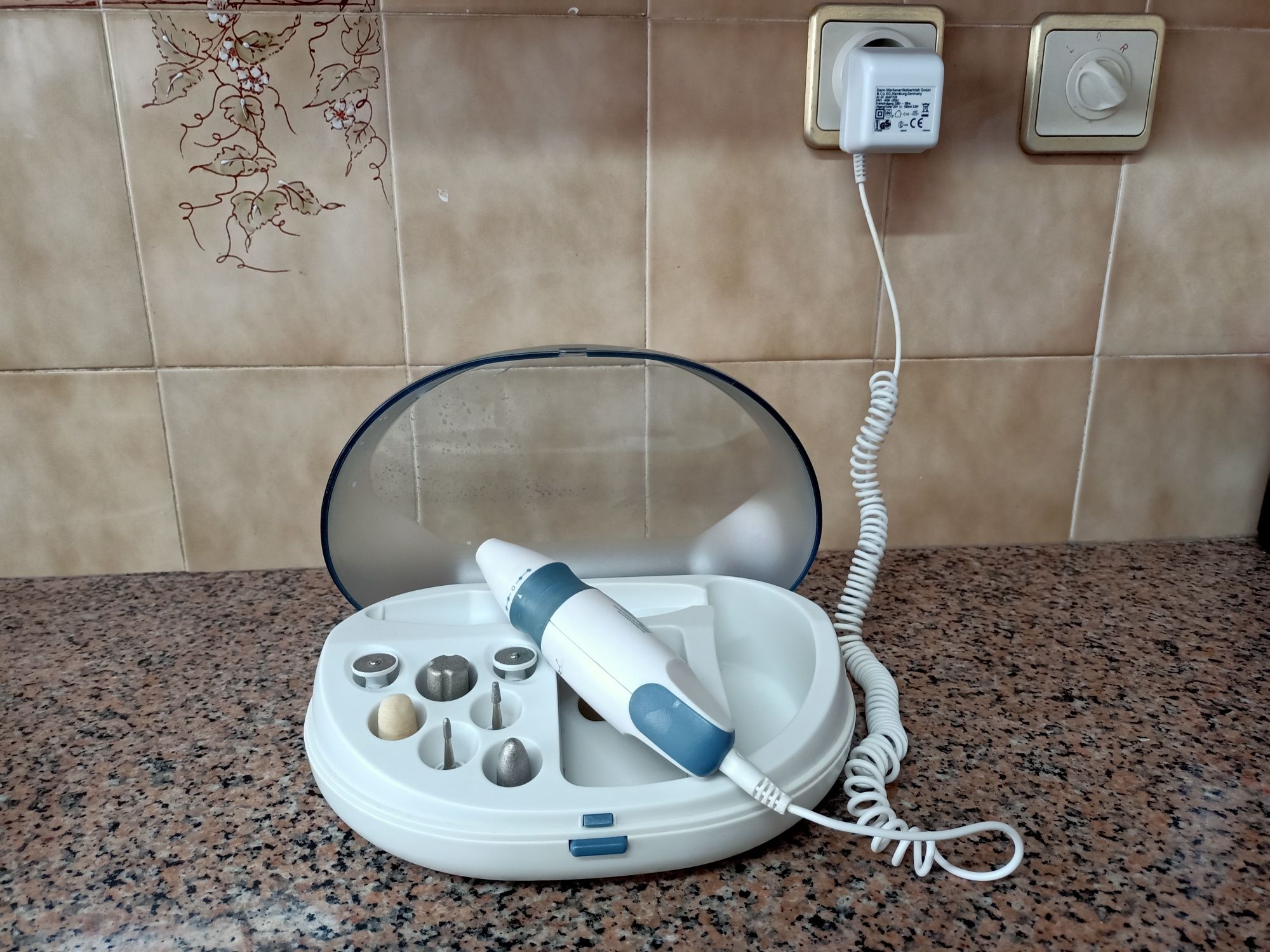 Conjunto de manicure e pedicure kit limas