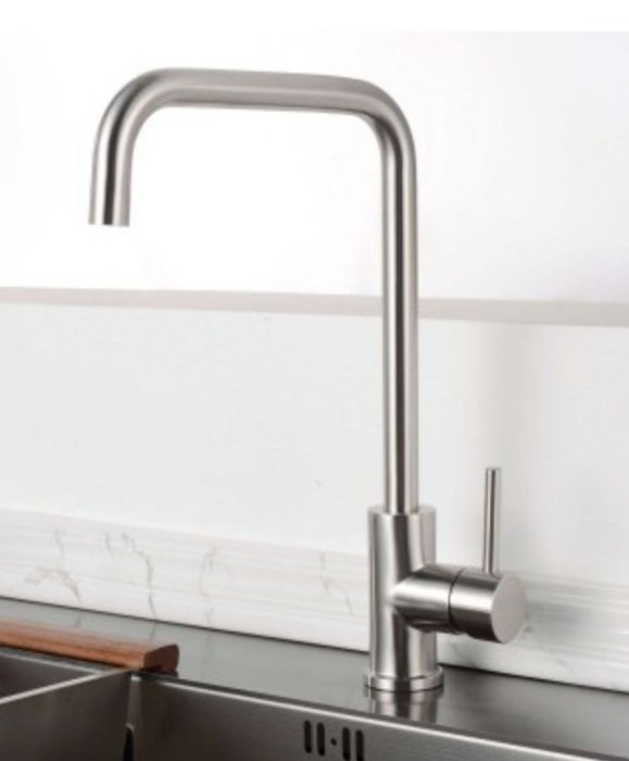 Torneira de cozinha mod.n°1 em aço inox AISI316