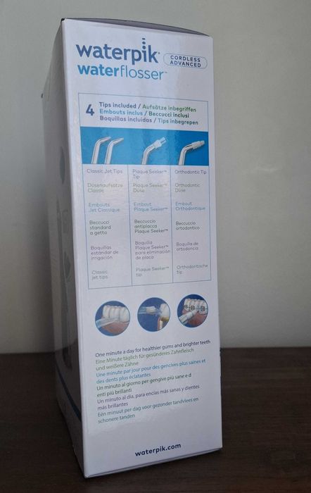 Irrigador Oral Waterpik WP-563 ADVANCED (NOVO, a ESTREAR, SELADO)