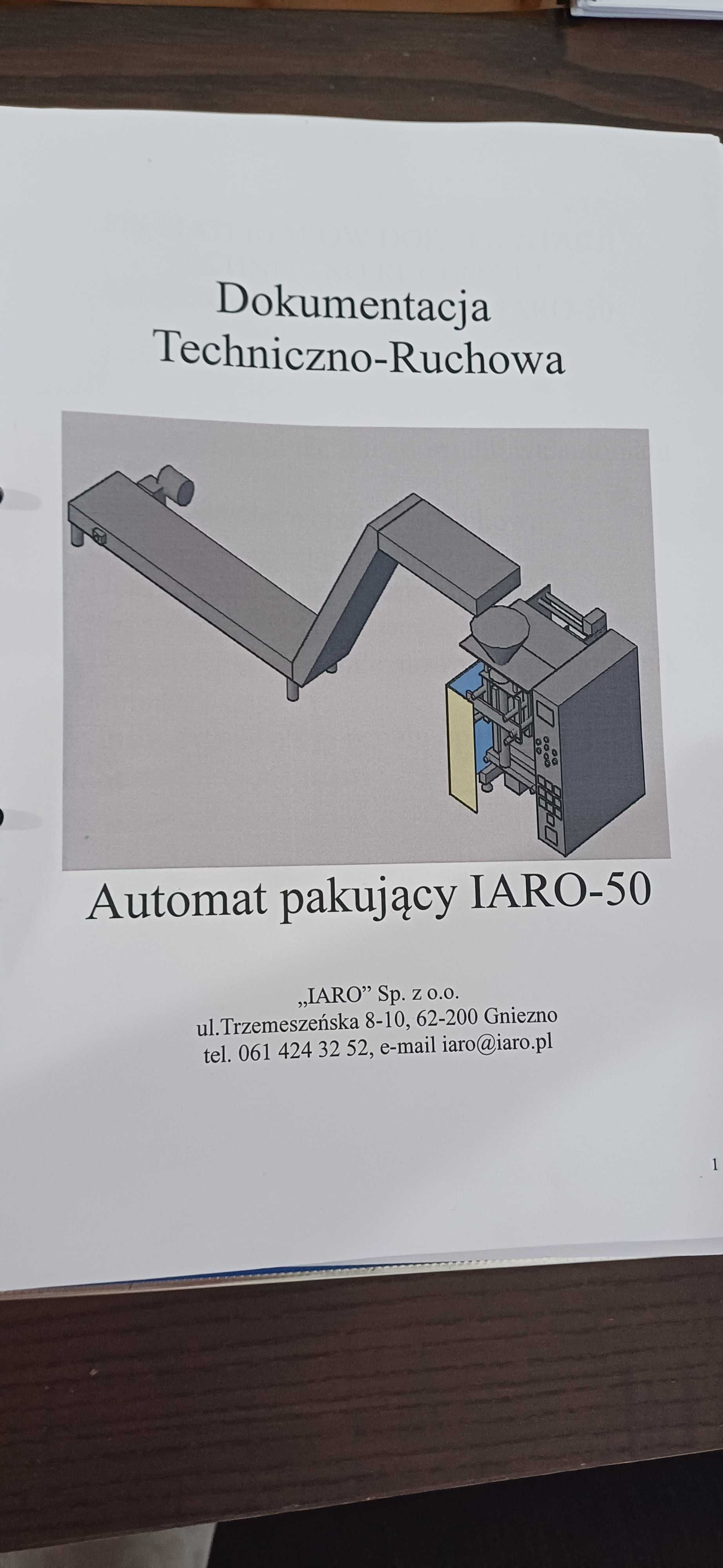 Automat pakujący IARO-50 (do produktów sypkich i pylistych)