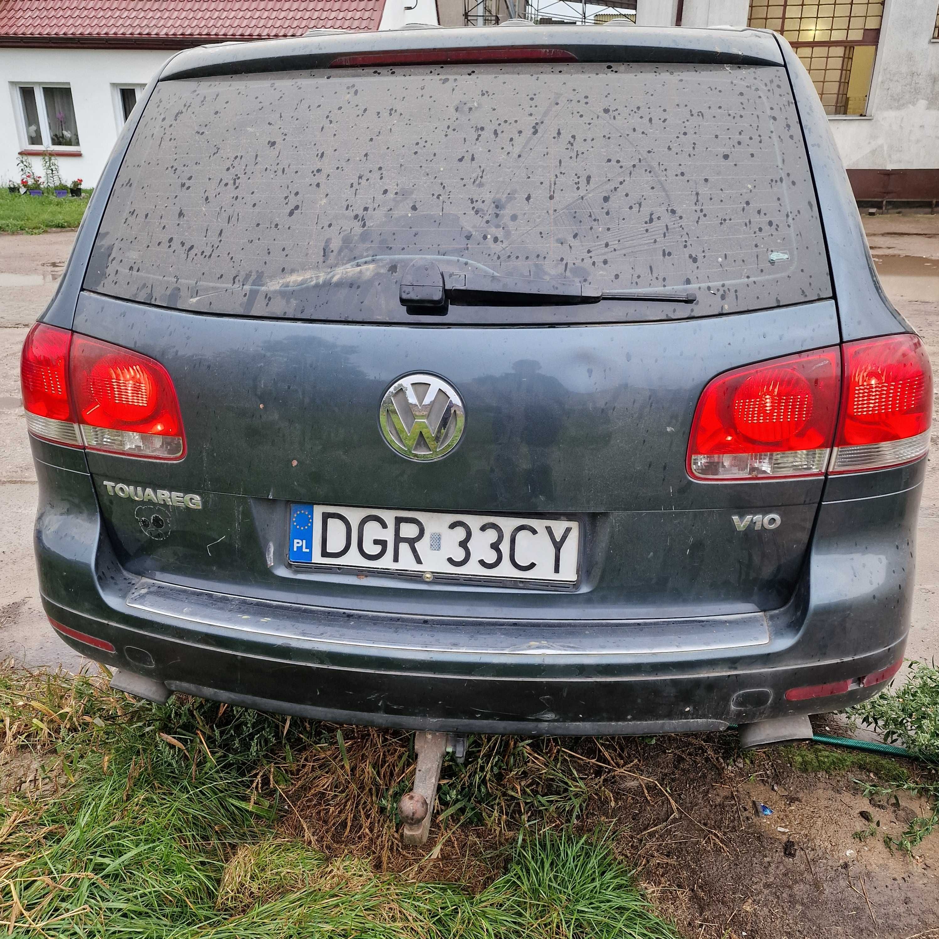 Volkswagen Touareg 5.0 TDI V10, Navi, Skóra, Pneumatyka
