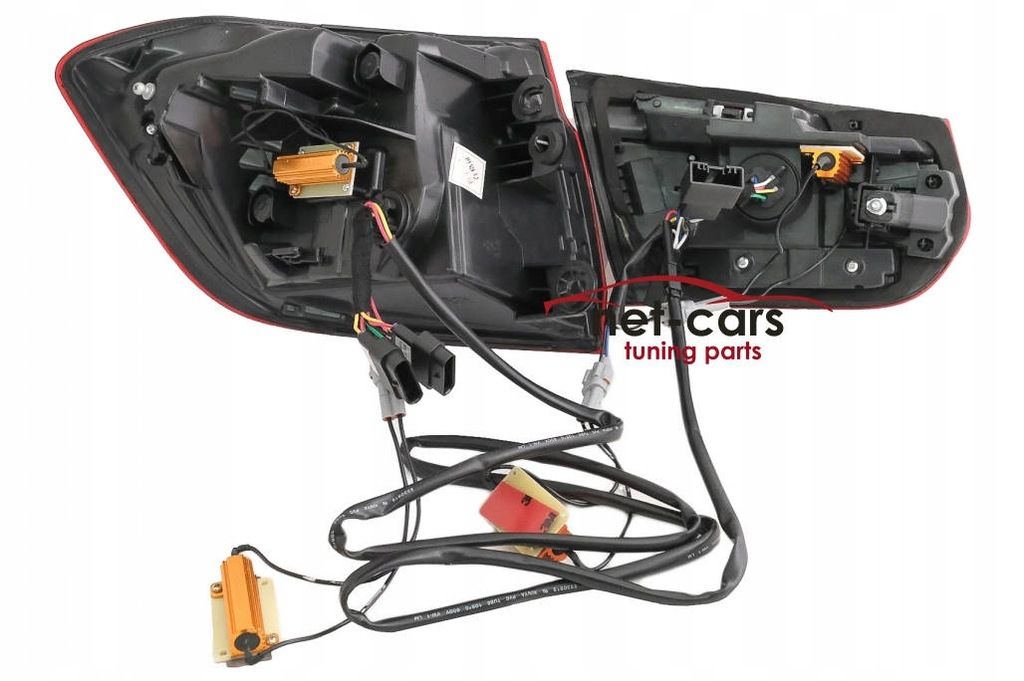 Lampy tylne tył BMW F30 F35 F80 M3 -19 OLED NEON LED czerwone