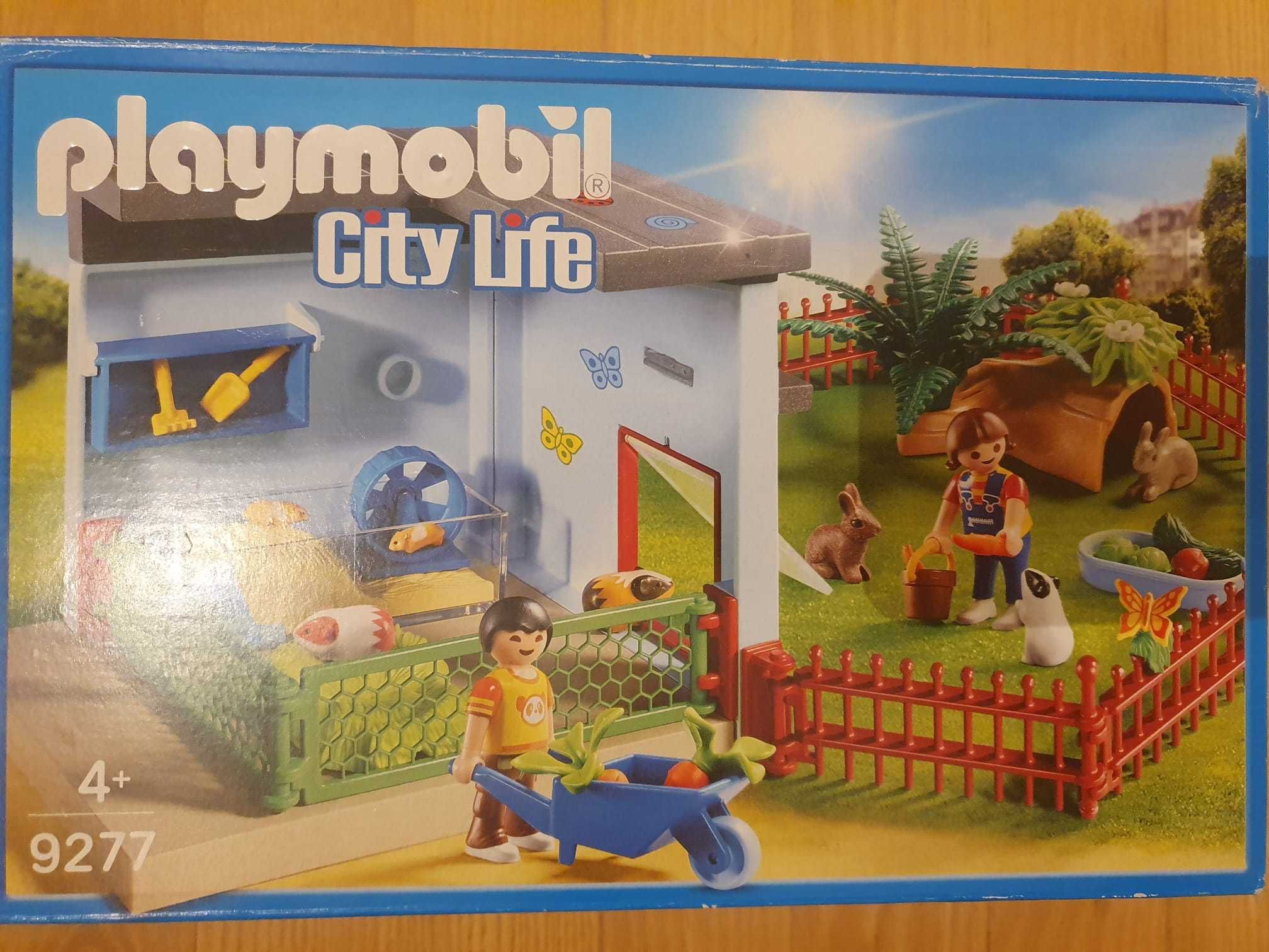 Zestaw playmobil City Life 9277 zwierzaczkowa zagródka