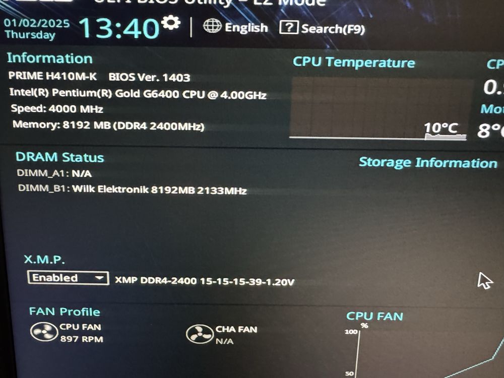 Komputronik G6400 8gb bez dysku