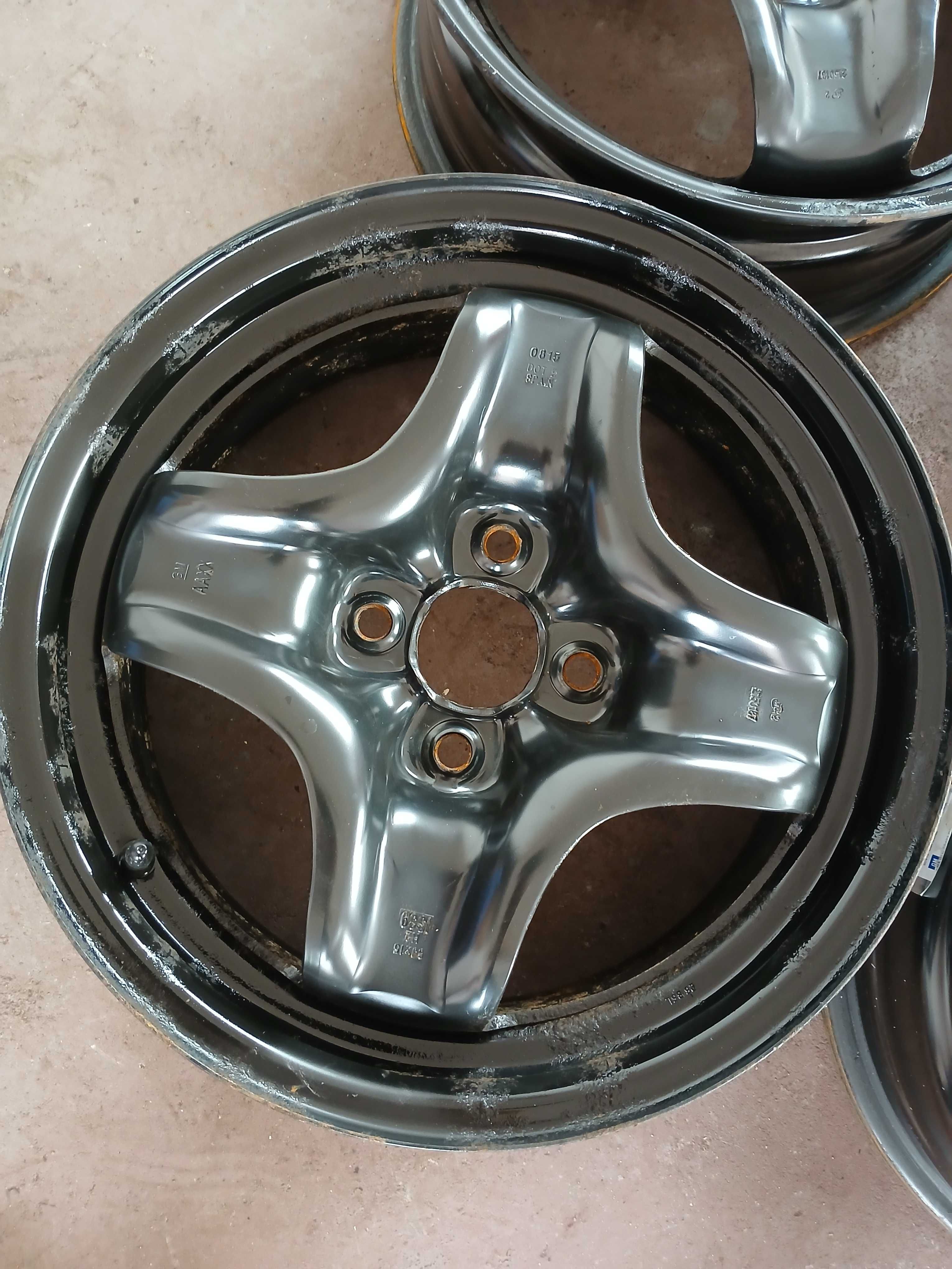 Felgi stalowe strukturalne OPEL Corsa Karl itp 4x100 6j15 et 39 TPMS